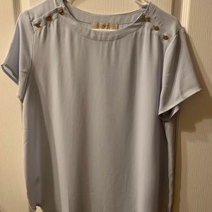 LOFT Baby Blue Blouse